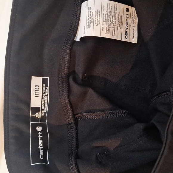 Carhartt Black Charcoal Work Leggings - Picture 3 of 5